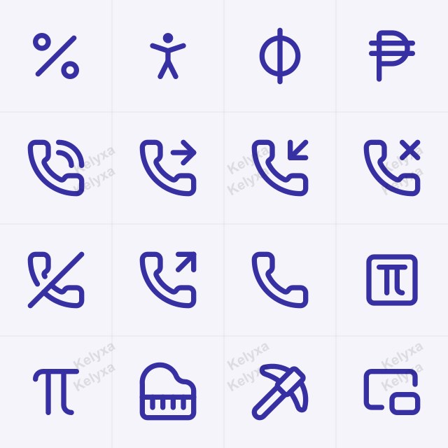 Technology Icon Pack — 18 icons