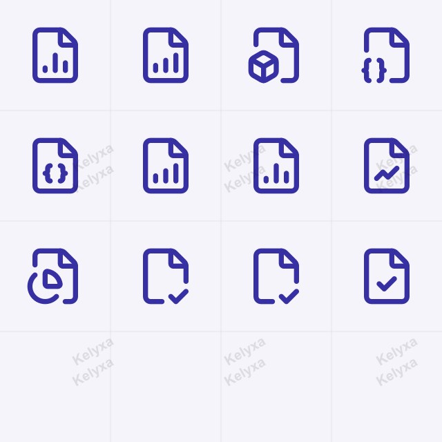 Nature Icon Pack — 12 icons
