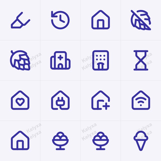 Food & Drink Icon Pack — 17 icons