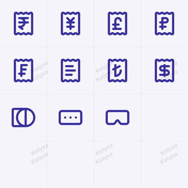 Abstract & Textures Icon Pack — 11 icons