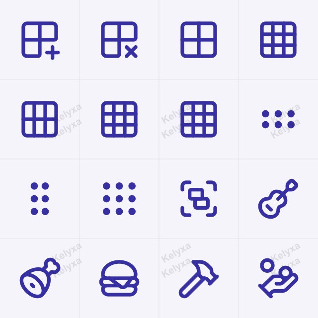 Nature Icon Pack — 18 icons
