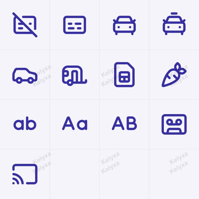 Architecture Icon Pack — 13 icons