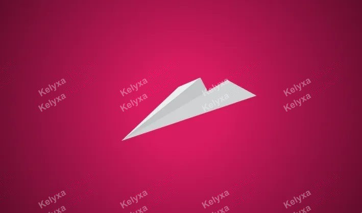 Paper airplane CAD Model