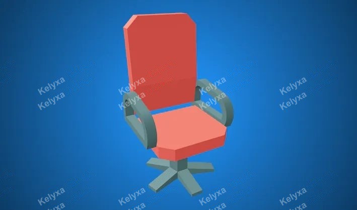 Desk Chair 3D Model