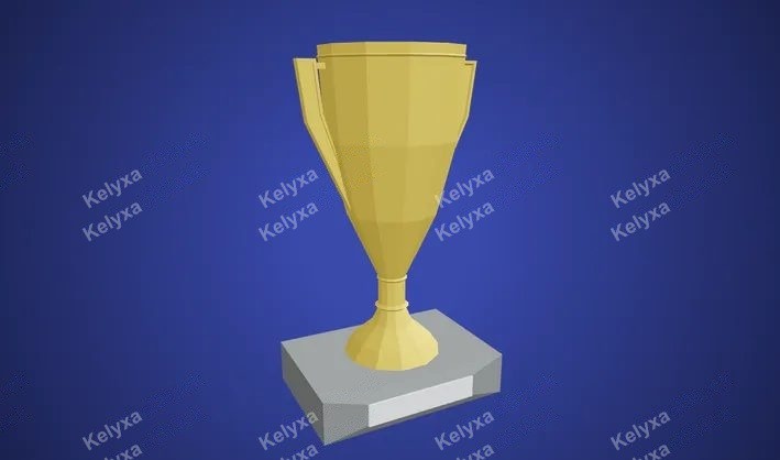 Trophy CAD Model