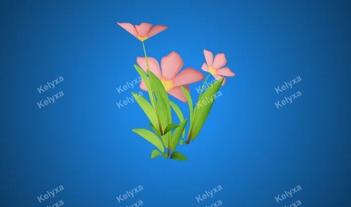 Flower Group CAD Model