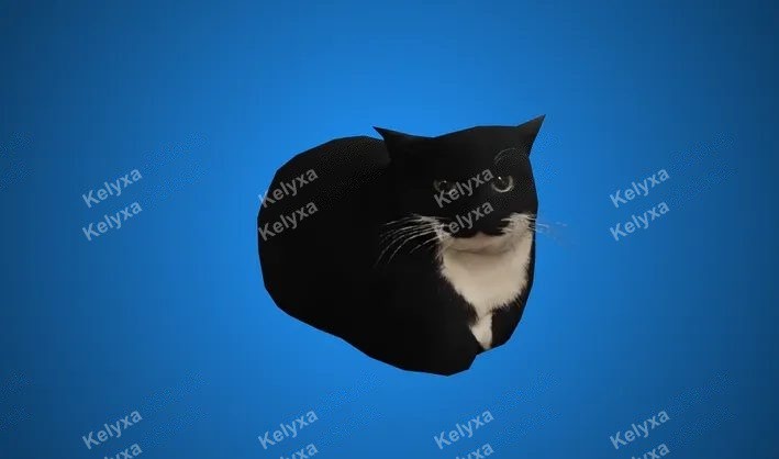 Dingus the cat CAD Model