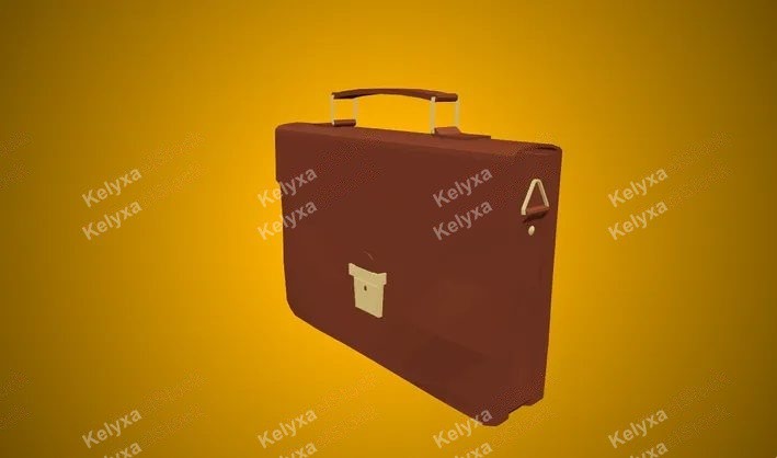 Briefcase CAD Model