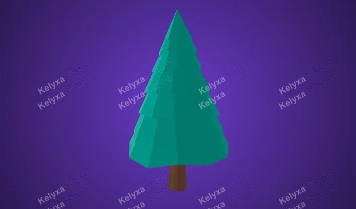 Pine Tree CAD Model