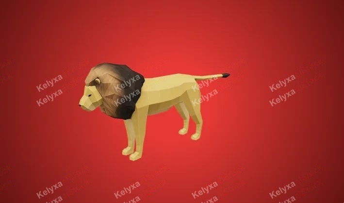 Lion 3D Model