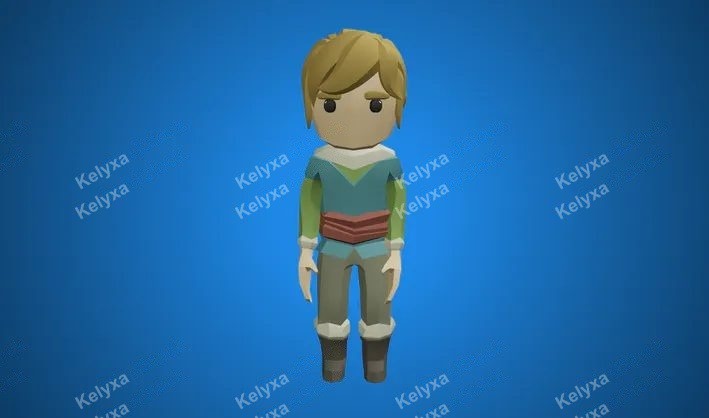 Character Animated Printable 3D Model
