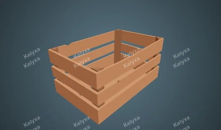 Fruit Crate Printable 3D Model