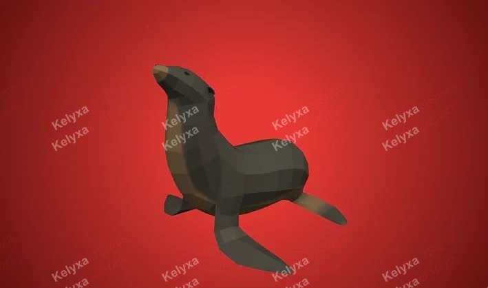 Sea lion 3D Model