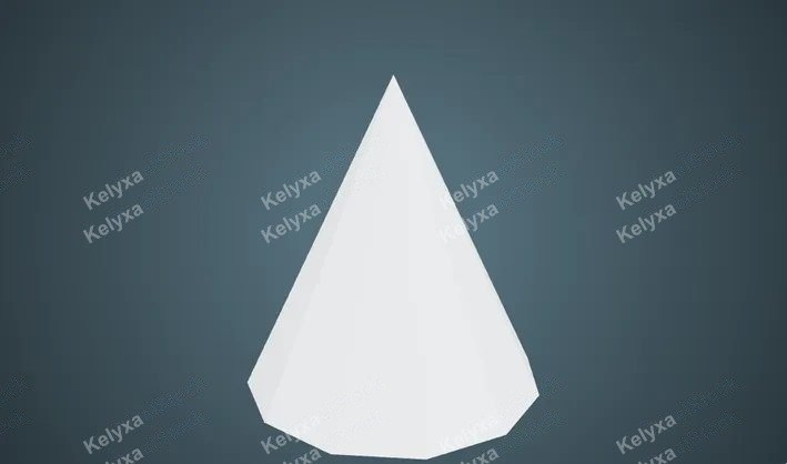 Cone Shape 3D Model