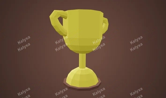 Trophy CAD Model