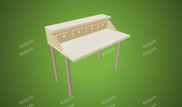Writing Desk Printable 3D Model