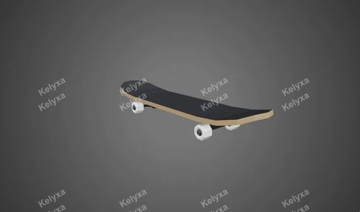 Skateboard 3D Model