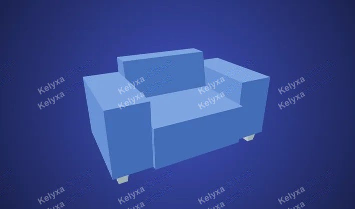 Lounge Design Chair CAD Model