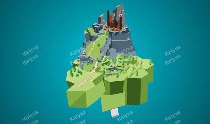 Mountaintop 3D Model