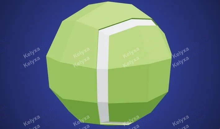 Tennis ball Printable 3D Model