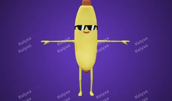 Cool Bannana Guy CAD Model
