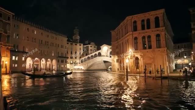 Rialto Bridge at Night