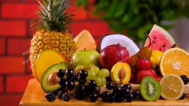 Assorted Fresh Fruit Display