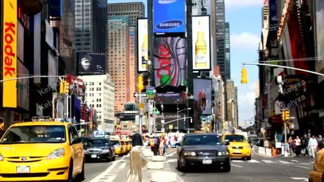 Times Square Street Traffic